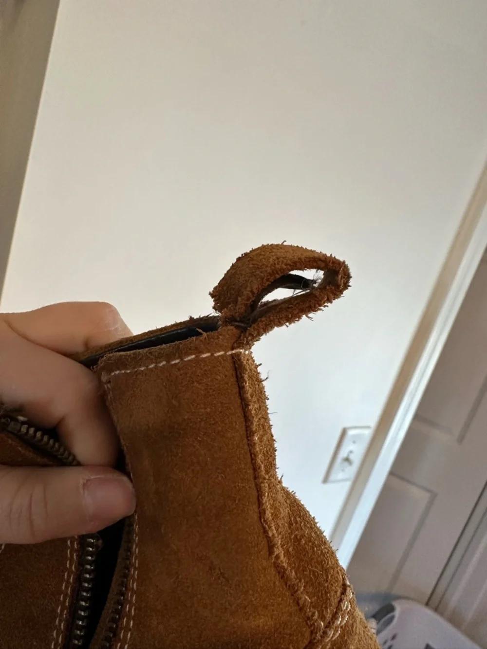 Men's crevo Suede Lace-Up Work Boots - READ DESCRIPTION - Picture 9 of 10